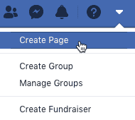 Create Facebook Page